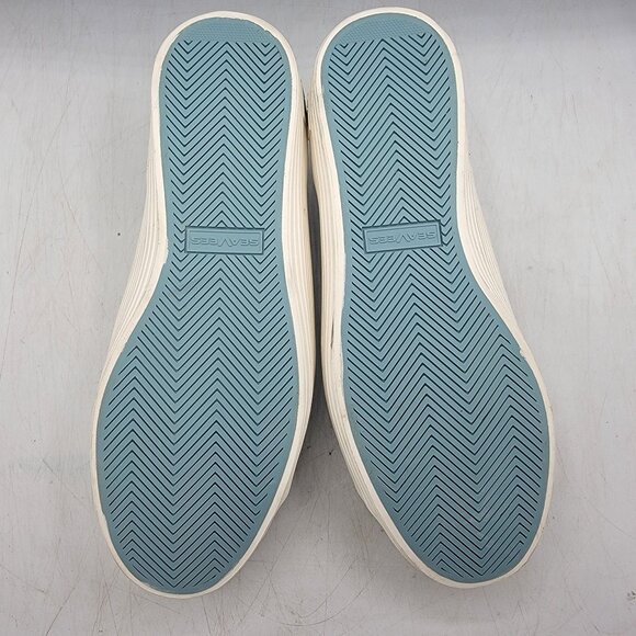 Seavees Monterey Sneaker Platform Womens 9 White Bleach Cotton Canvas Casual - Picture 8 of 13
